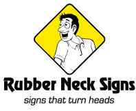Custom Online Signs, Vinyl Vehicle Wraps - Rubber Neck Signs