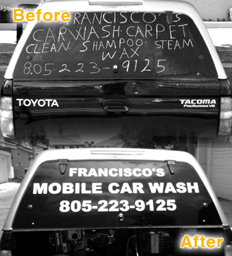 Before and After Rubber Neck Signs, Oxnard, CA